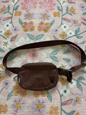 lululemon athletica Brown Crossbody Belt Bag